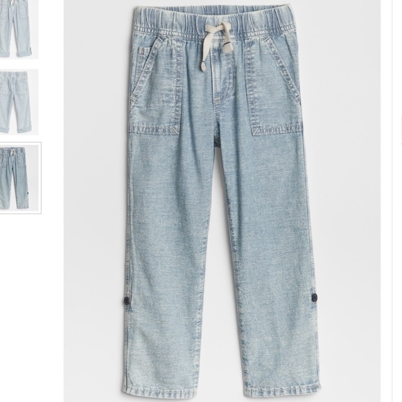 Gap Boys 2T or 4T Lightweight Light Wash Jeans - Picture 3 of 4